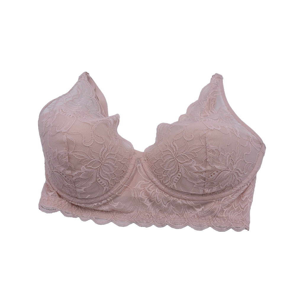 Maidenform Lightly Lined Convertible Lace Bralette Bloom Lace DM1188 36D